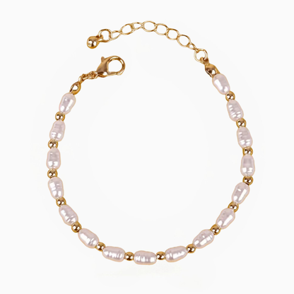 Pulsera Seda | Perla