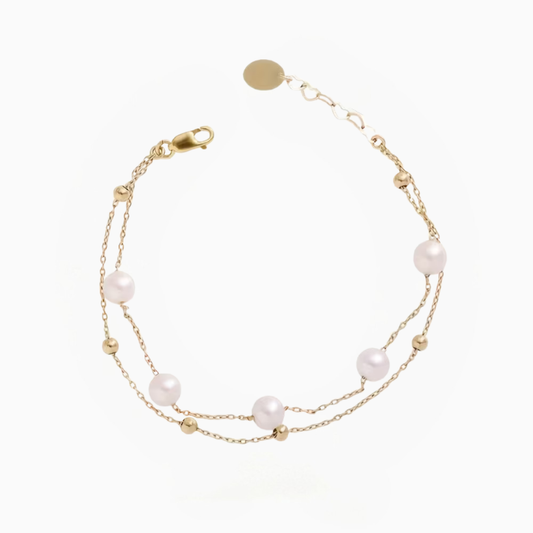 Pulsera Brillo del Mar | Perla
