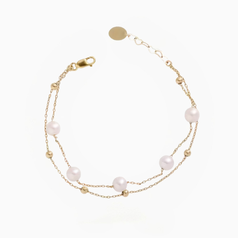 Pulsera Brillo del Mar | Perla