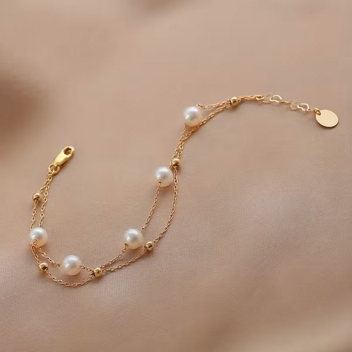 Pulsera Brillo del Mar | Perla