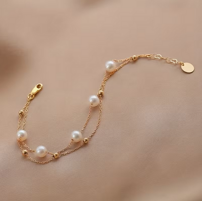 Pulsera Brillo del Mar | Perla