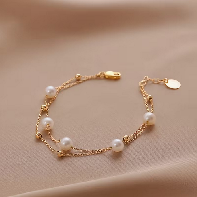 Pulsera Brillo del Mar | Perla