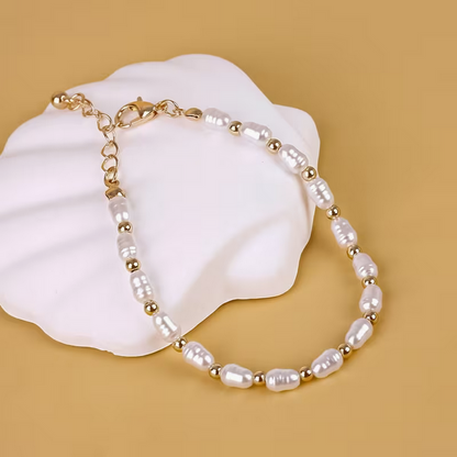 Pulsera Seda | Perla