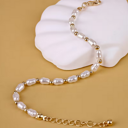 Pulsera Seda | Perla