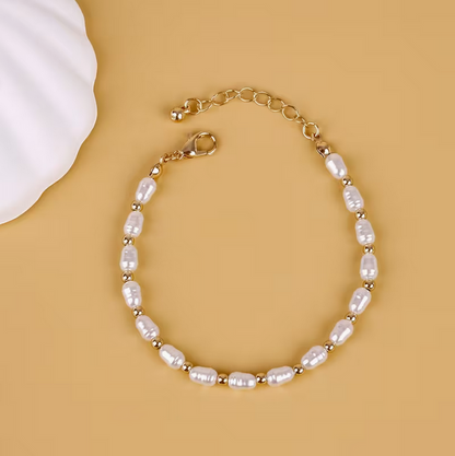 Pulsera Seda | Perla