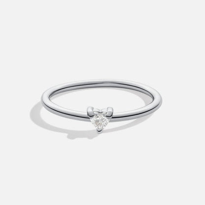 Anillo de Corazón de Cristal 'Kleine Liebe'