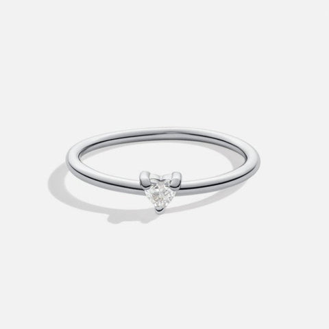 Anillo de Corazón de Cristal 'Kleine Liebe'