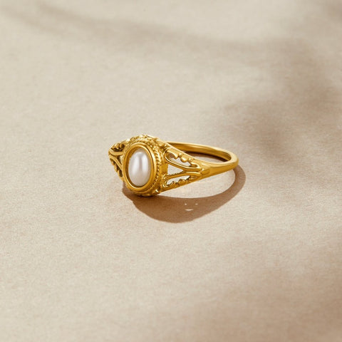 Anillo Vintage Royal Pearl